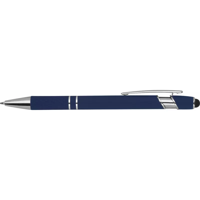 Długopis plastikowy touch pen - granatowy (1368944)