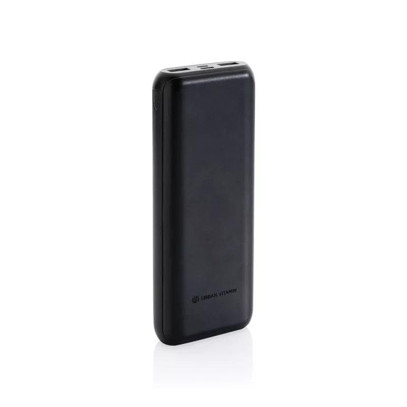 Szybki power bank 20000 mAh Urban Vitamin - czarny (P322.751)
