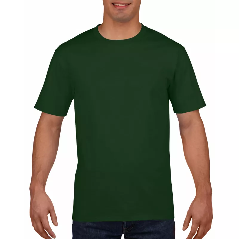 Koszulka bawełniana 185g/m² Gildan Premium Cotton® - Forest Green  (4100-FOREST GREEN)