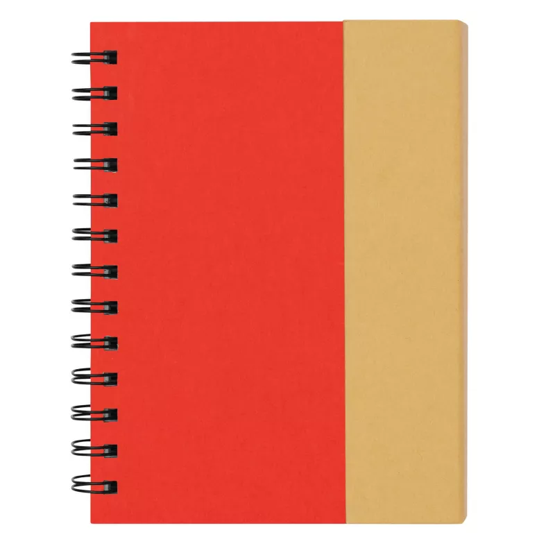 Notes - czerwony, naturalny (56-1103212)