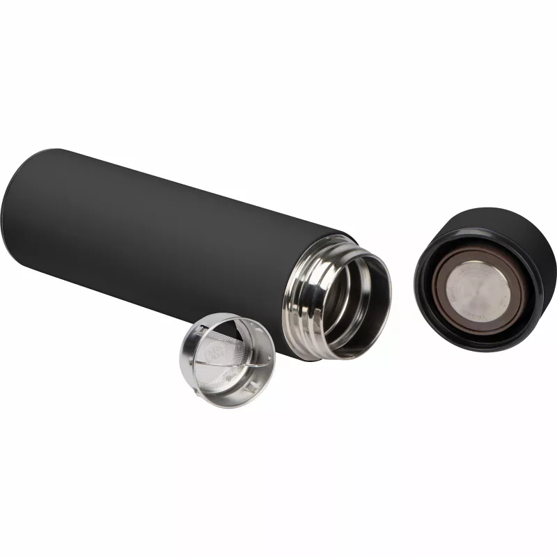 Termos z wyświetlaczem temp. LED 450 ml - czarny (6155403)