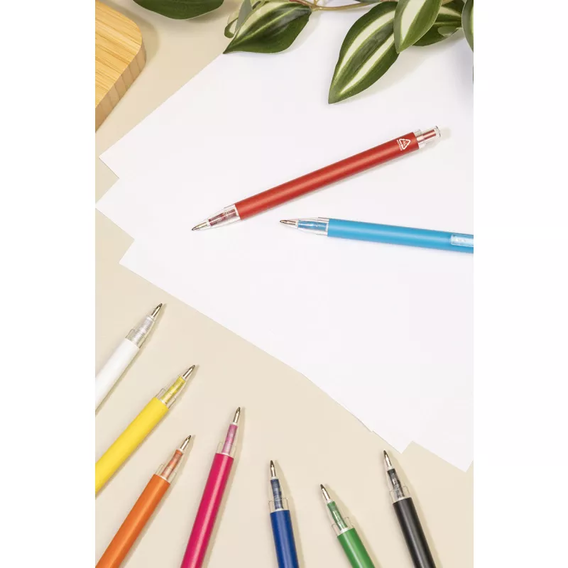 Długopis aluminiowy PeekThru - zielony (AP800687-07)