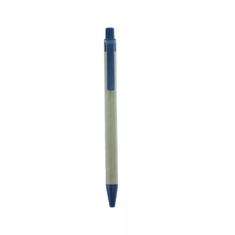 Długopis z kartonu z recyklingu | Nicholas - granatowy (V1470-04)