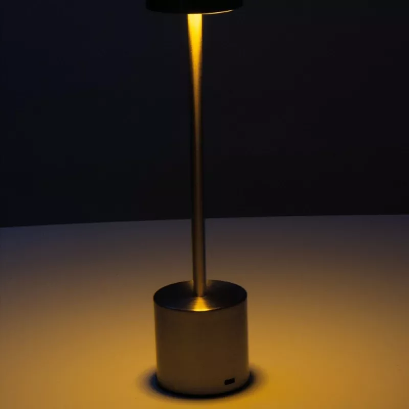 Lampka stołowa ANNETTE - szary (9392907)