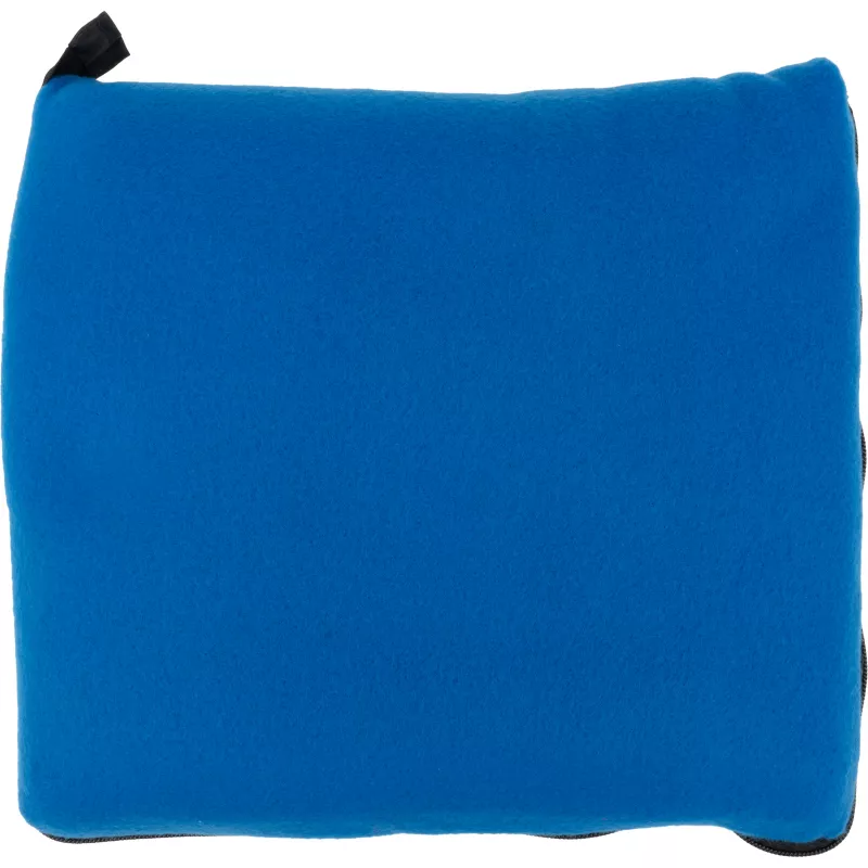 Koc z polaru/poduszka 2w1 RADCLIFF - niebieski (277504)
