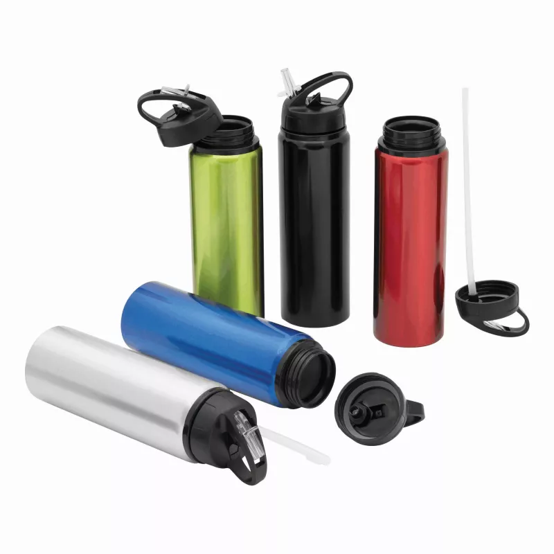 Aluminiowa butelka do picia - czarny (56-0304590)