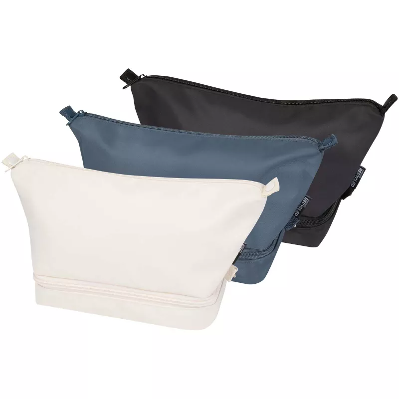 Trip Aware™, kosmetyczka podróżna wykonana z materiałów z recyklingu, 6 l - Hale Blue (12076655)