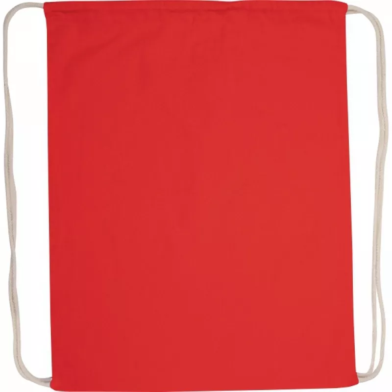 Worek bawełniany 140g/m2 WITALIS - czerwony (6002405)