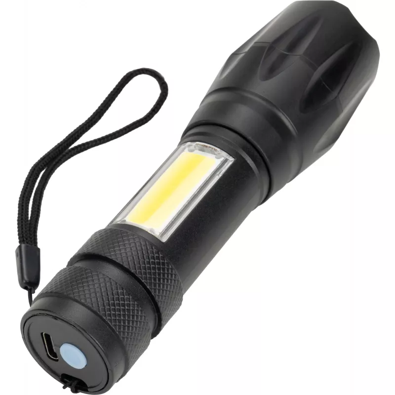 Latarka COB NICOLETTA - czarny (9385103)