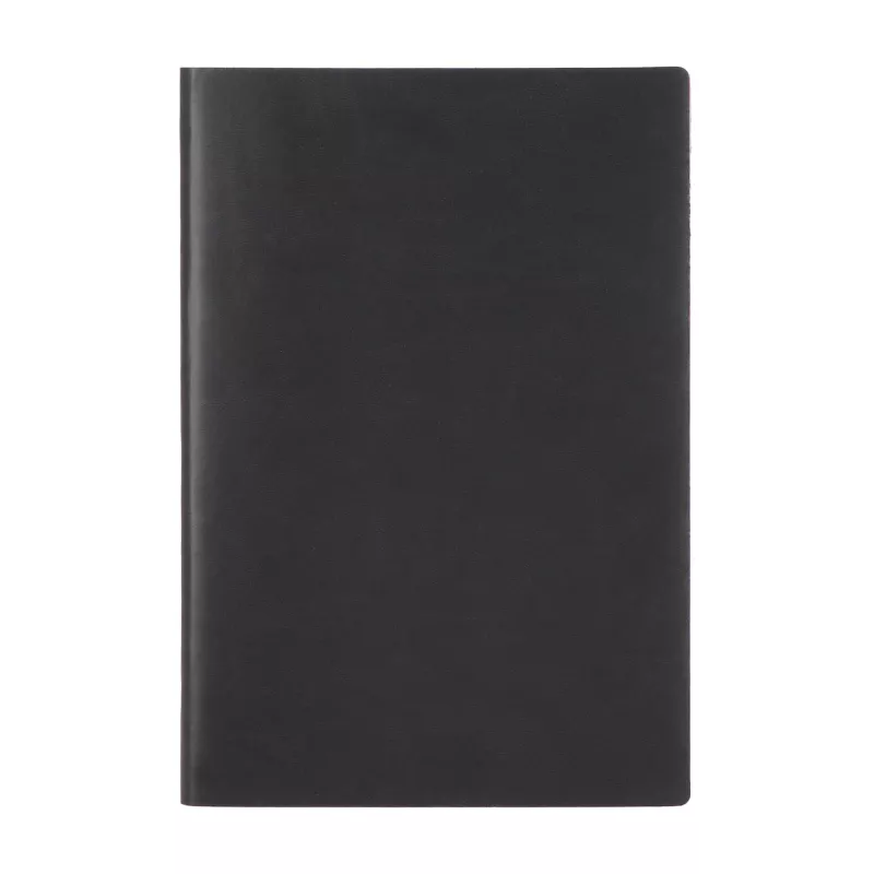 Notatnik Yuzu z miękką okładką Thermo A5 - czarno / czarny (LT92091-N0202)