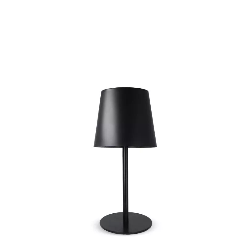 Metalowa lampka stołowa - czarny (LT91102-N0002)