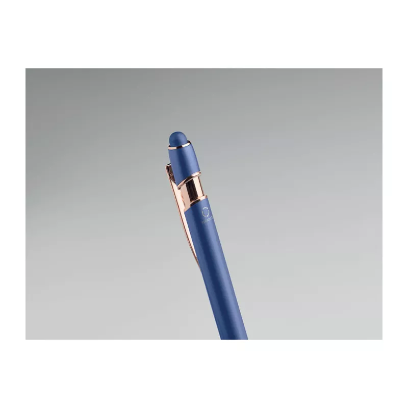 Długopis z aluminium z recyklingu SCRIBBLE - Niebieski (MO2380-04)