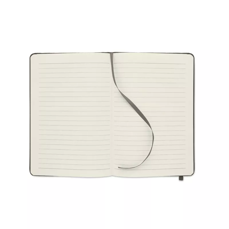 Notes A5 w okładce z RPET 80 kartek w linię NOTE RPET - Kamienny Szary (MO9966-15)