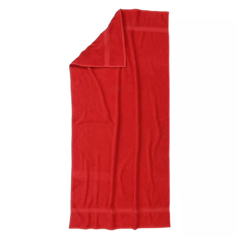 Ręcznik plażowy 70 x 140 cm SUMMER TRIP bawełna 375 g/m² - czerwony (56-0605113)