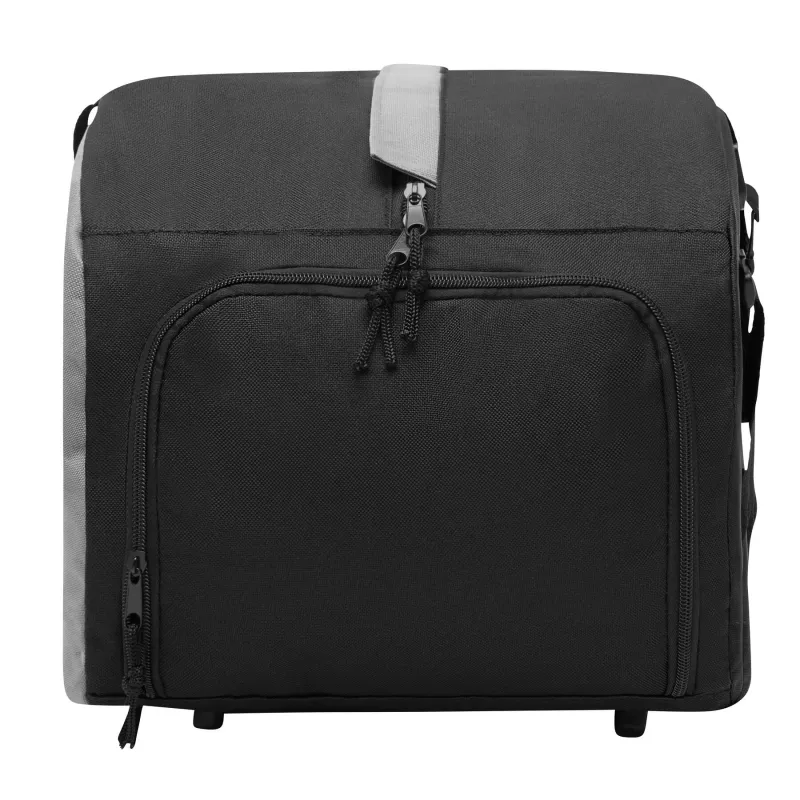 Mała torba sportowa - czarny, szary (56-0805101)