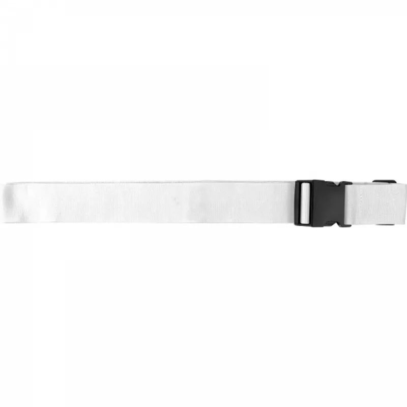 Pasek do bagażu BRADLEY - biały (9134406)