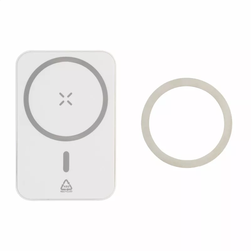 Powerbank 5000 mAh RABS Rabobank FastMag - biały (AP864135-01)