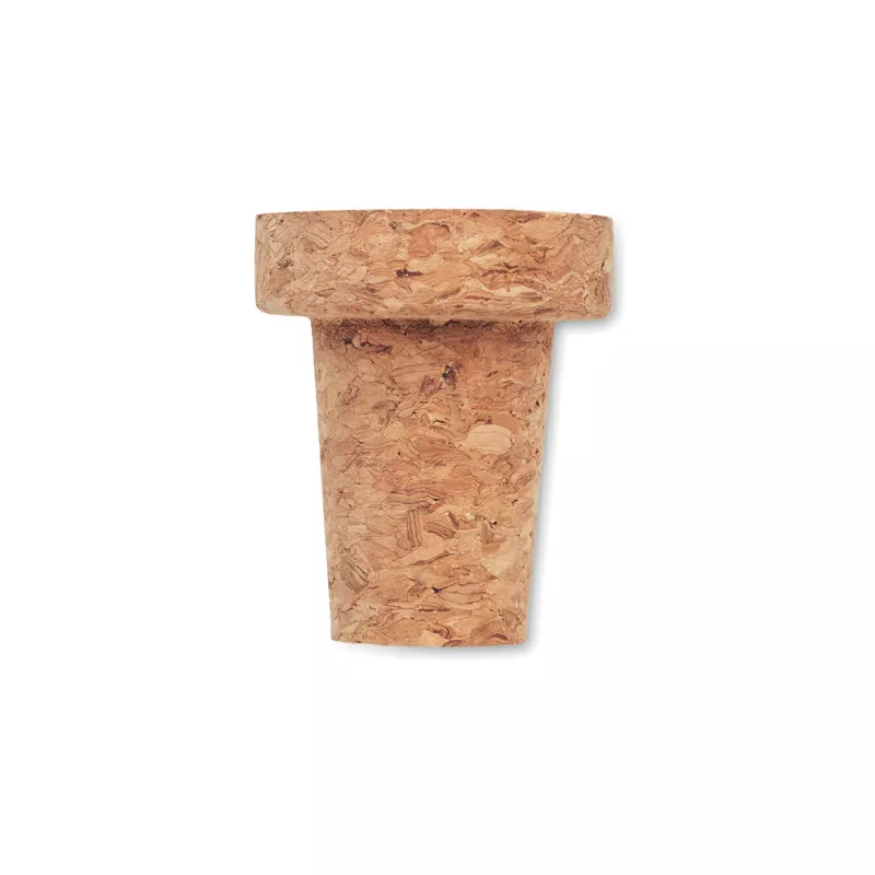 Zatyczka do butelki z korka TIPAS - Bezowy (MO2208-13)