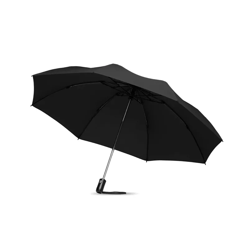 Parasol odwrotny 23" automatyczny DUNDEE FOLDABLE - Czarny (MO9092-03)