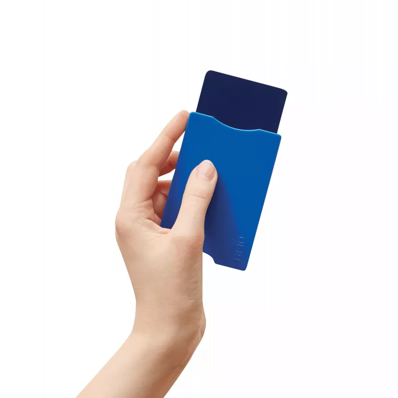 Etui na kartę bankową - niebieski (56-0402487)