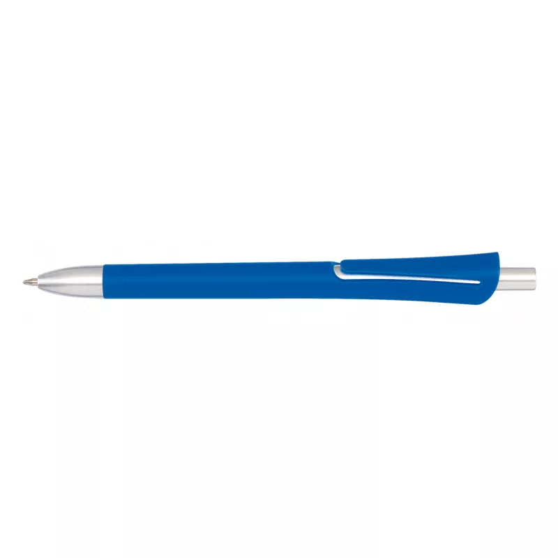 Długopis reklamowy plastikowy OREGON z korpusem kolor - niebieski (56-1102032)