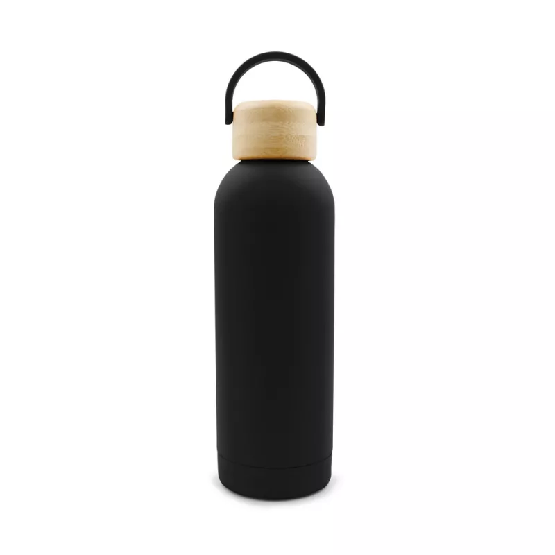 Butelka termiczna 500 ml | Zeniqua - czarny (VA116-03)