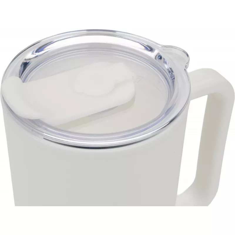 Kubek ze słomką XXL 1200 ml TEODORA - biały (8468606)