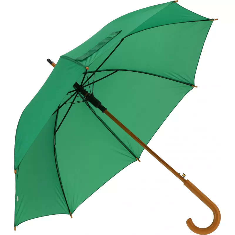Parasol automatyczny drewniany Ø105 cm NANCY - zielony (513109)