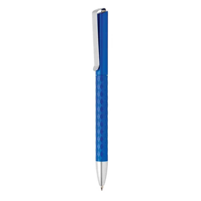 Długopis plastikowy z metalowym klipem - granatowy (V1998-04)