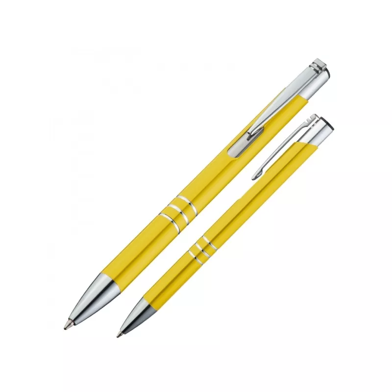 Długopis metalowy ASCOT - żółty (333908)