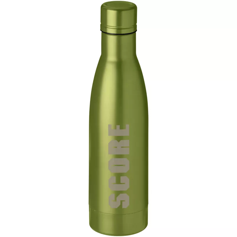 Butelka reklamowa Vasa 500 ml z miedzianą izolacją próżniową - Limonka (10049406)