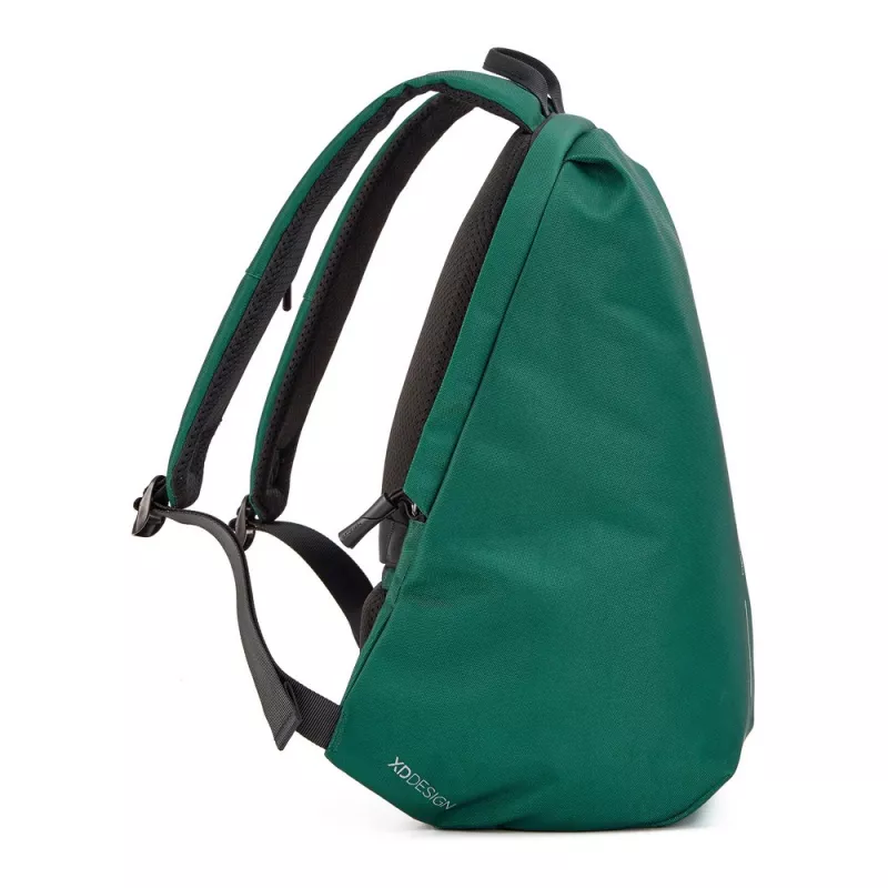 Bobby Soft plecak chroniący przed kieszonkowcami - green (P705.997)