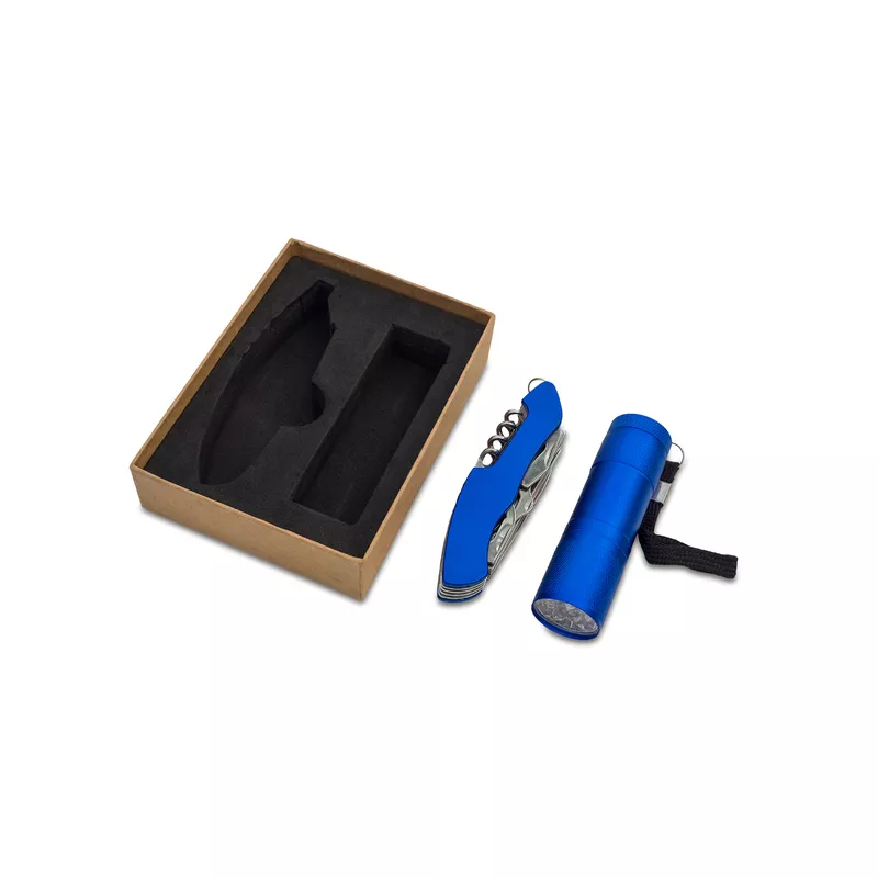 Zestaw narzędzi w pudełku Camden - niebieski (R17486.04)