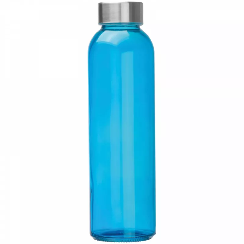 Butelka reklamowa szklana 500 ml - niebieski (6139404)