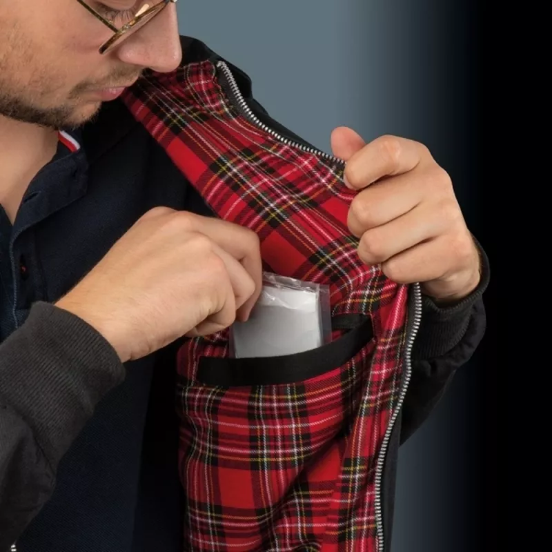 Ponczo przeciwdeszczowe GREAT FALLS - przeźroczysty (097866)