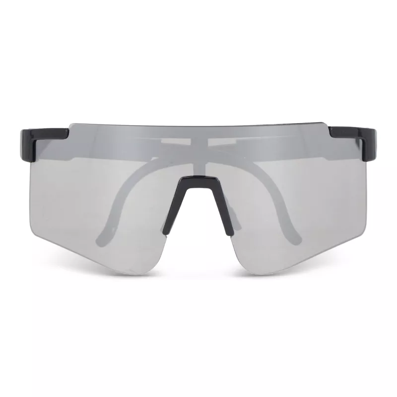 Sportowe okulary przeciwsłoneczne Tom R-PC z lustrzanymi soczewkami UV400 - czarny (LT86730-N0002)