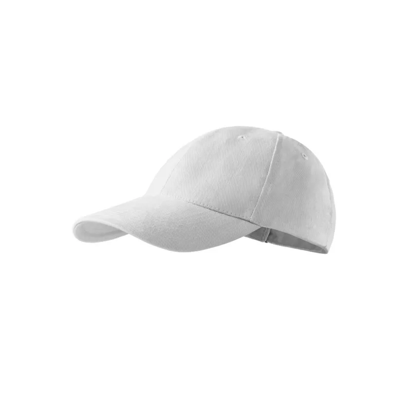 Dziecięca czapka z daszkiem 340 g/m² 6P KIDS 303 - Biały (ADLER303-BIAłY)