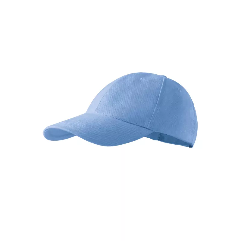 Dziecięca czapka z daszkiem 340 g/m² 6P KIDS 303 - Błękitny (ADLER303-BłęKITNY)