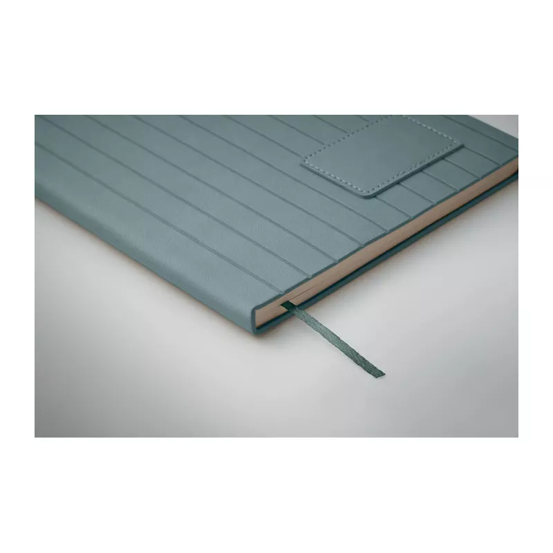 Notes A5 w okładce z PU 80 kartek w linię TINTRAY - Petrol (MO2663-20)