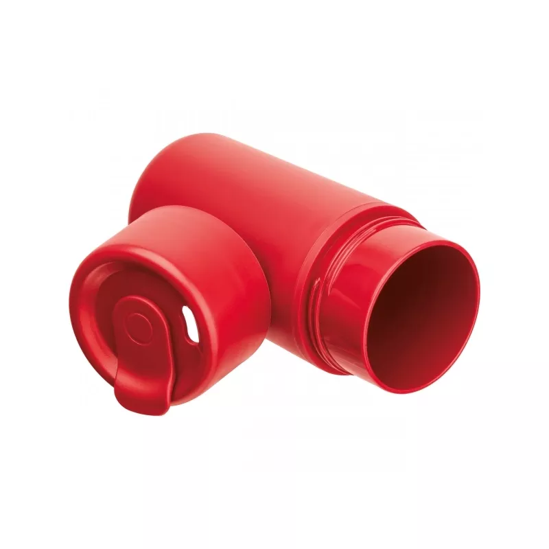 Kubek termiczny z polipropylenu GENOA 500 ml - czerwony (535405)