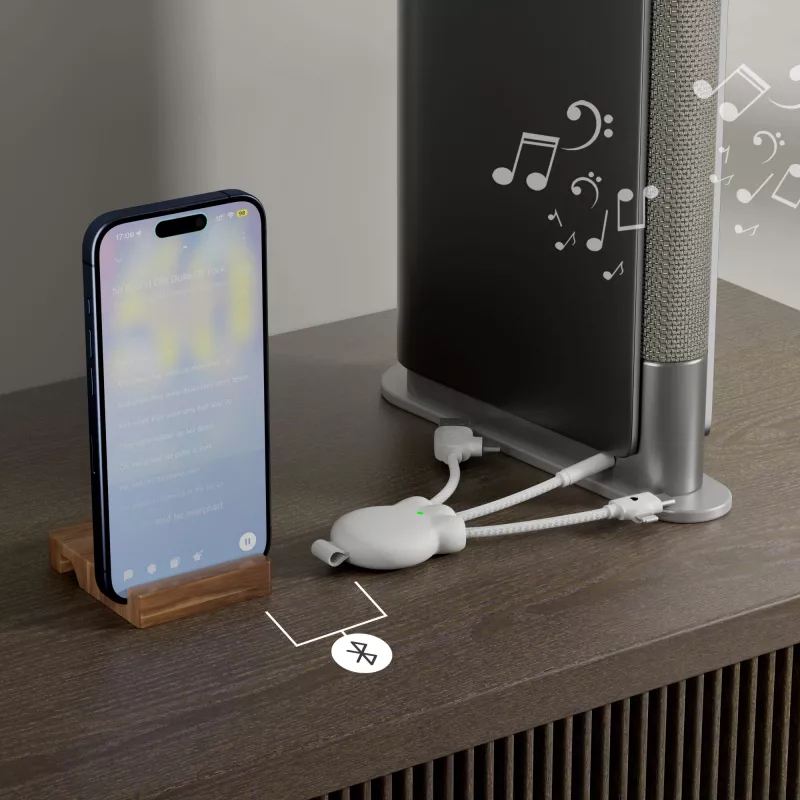 Nadajnik audio Xoopar OctopusFly - biały (LT41316-N0001)