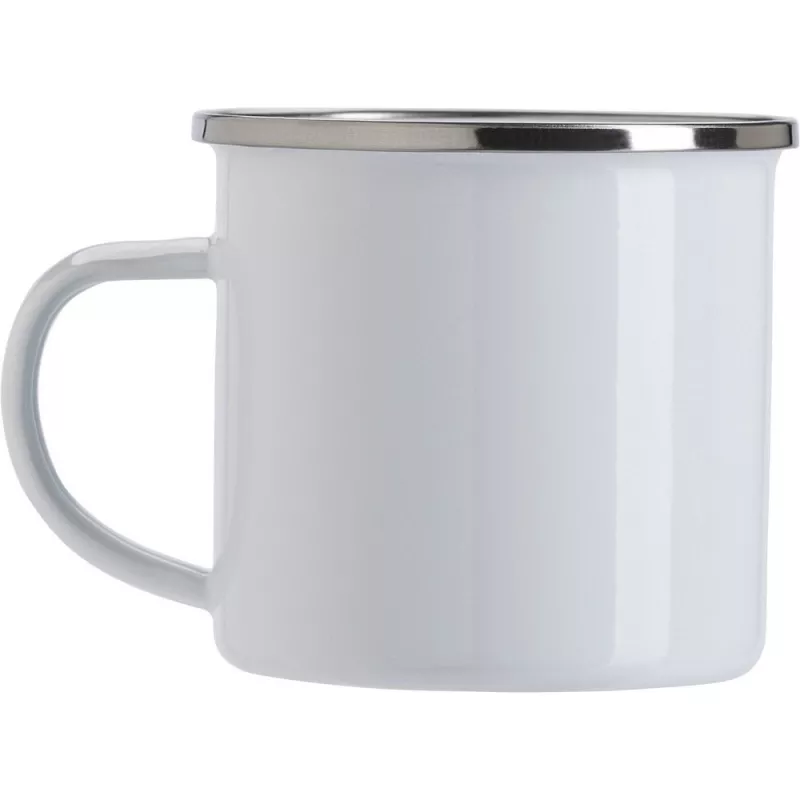 Kubek emaliowany 350 ml - biały (V4875-02)
