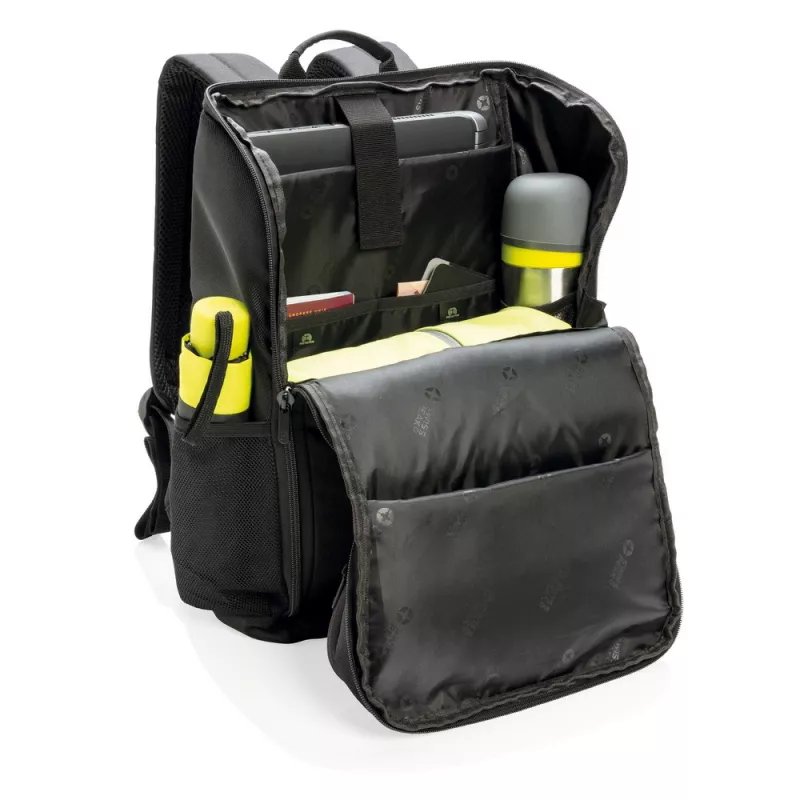 Plecak na laptopa 15" Swiss Peak AWARE™ RPET - czarny (P763.111)