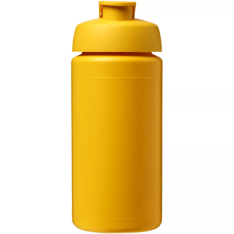 Bidon Baseline® Plus o pojemności 500 ml z wieczkiem zaciskowym i uchwytem - Żółty (21007221)
