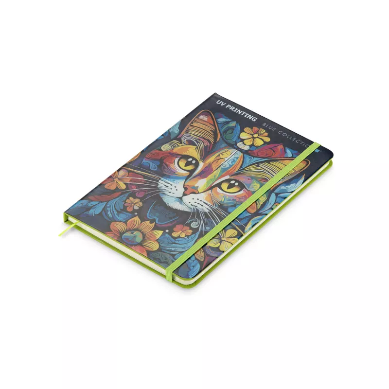 Notes 70 kartek w kratkę rVITAL A5 - zielony jasny (18225-13)