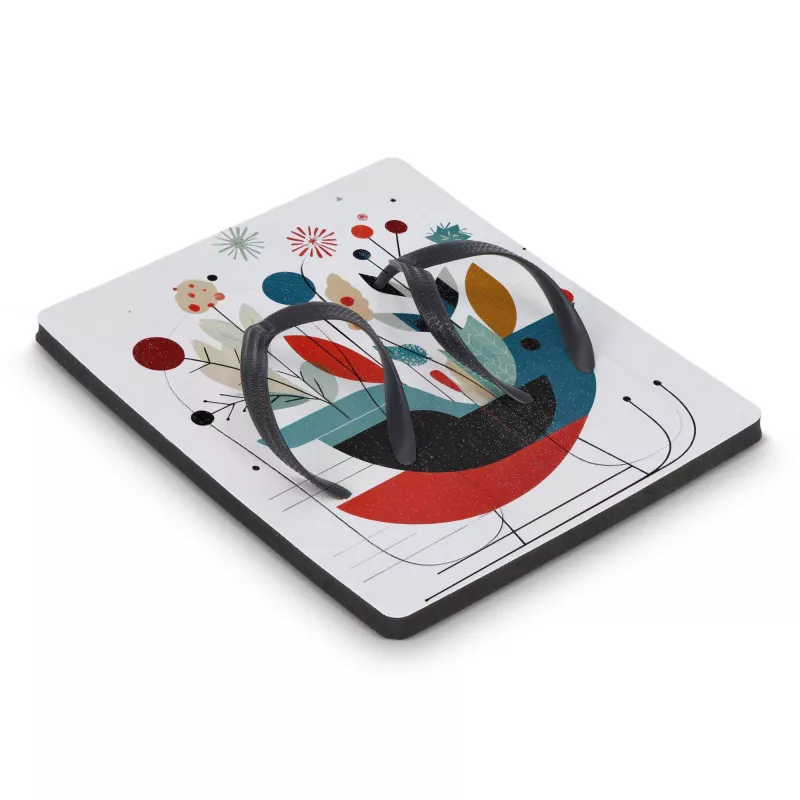 Klapki, japonki rozmiar S 35/38 sublimacja - biały (LT90106-N0001)