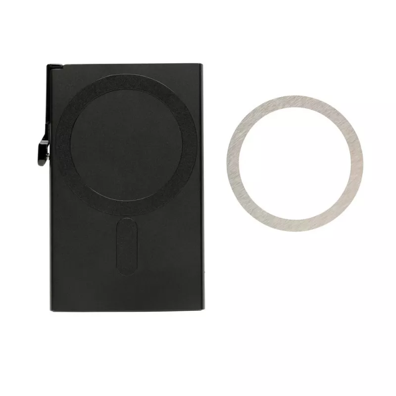 Magnetyczne etui na kartę kredytową, ochrona RFID - black (P820.9501)