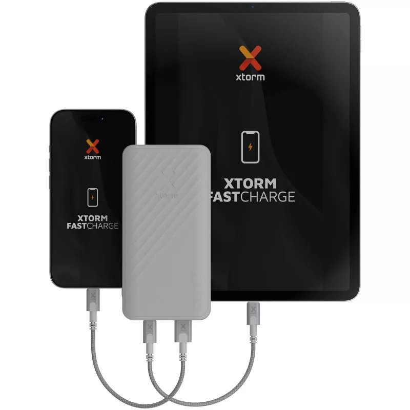 Xtorm XG220 Go2 powerbank 15 W 20 000 mAh z szybkim ładowaniem  - Zielony melanż (12441262)