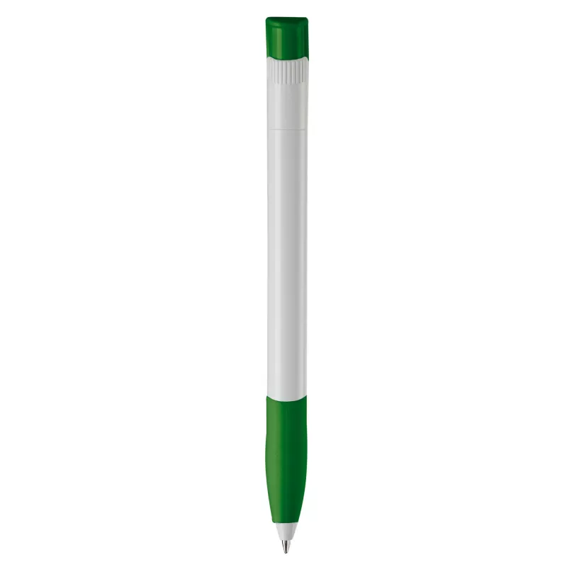 Długopis Apollo (kolor nietransparentny) - biało / zielony (LT87100-N0131)