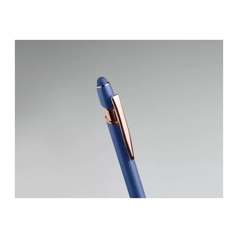 Długopis z aluminium z recyklingu SCRIBBLE - Niebieski (MO2380-04)